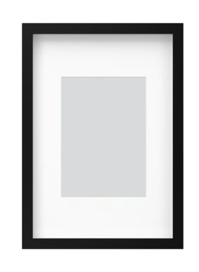 Frame, black, 21x30 cm - Image 1